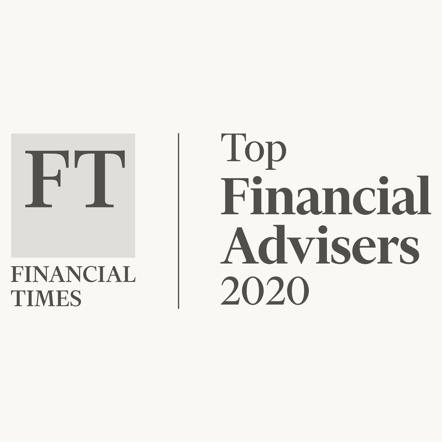 Financial Times Top Financial Advisers - 2020