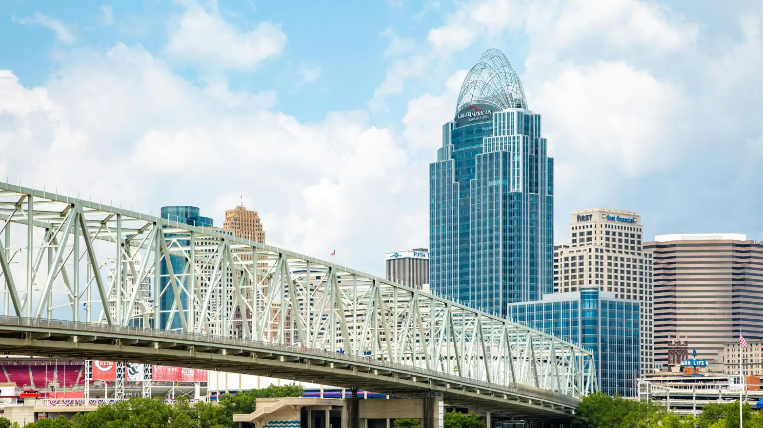 Photo of the city of Cincinnati South