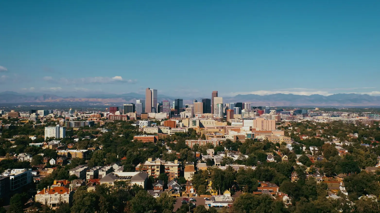 Photo of the city of Denver