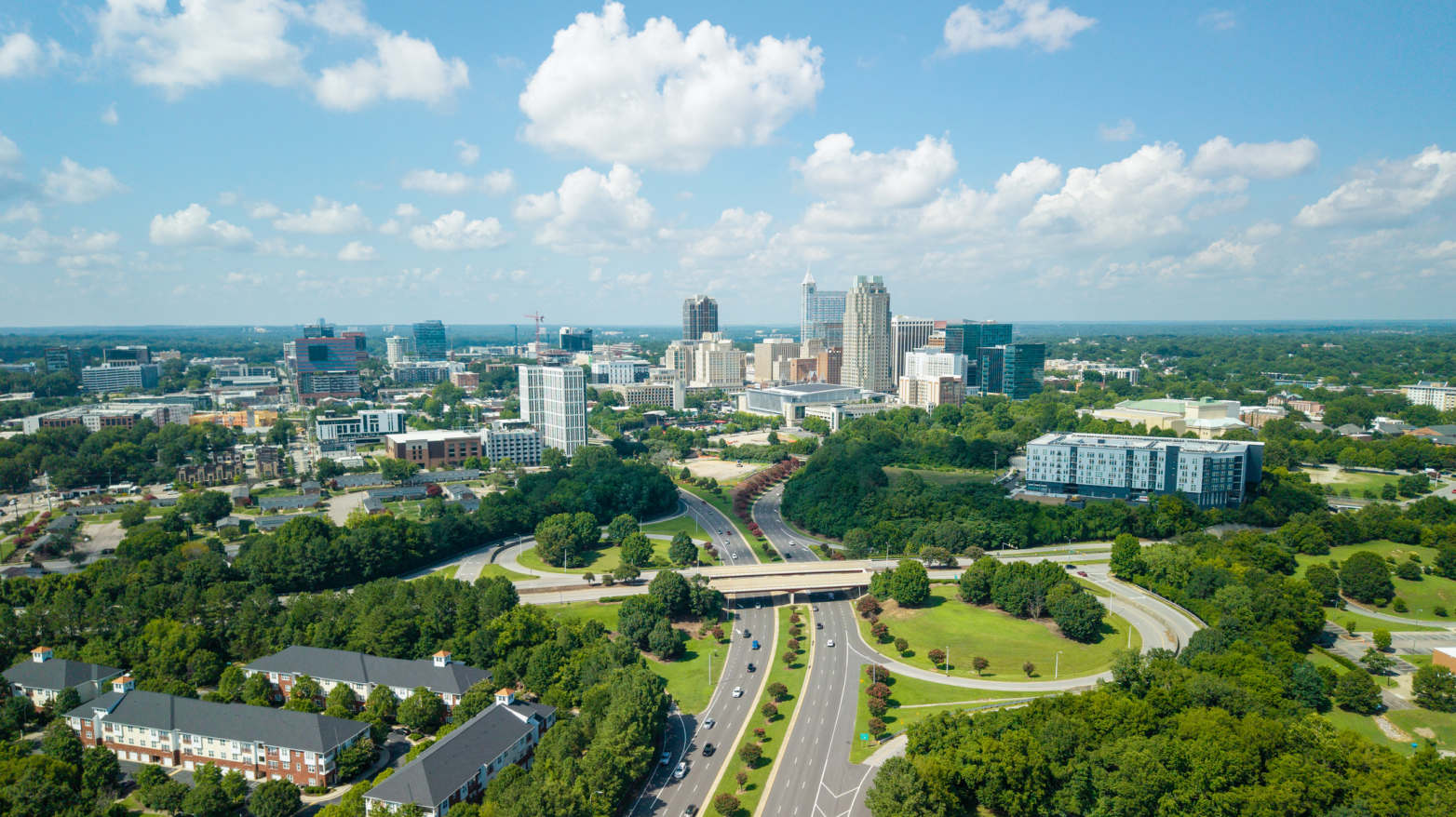 Photo of the city of Raleigh