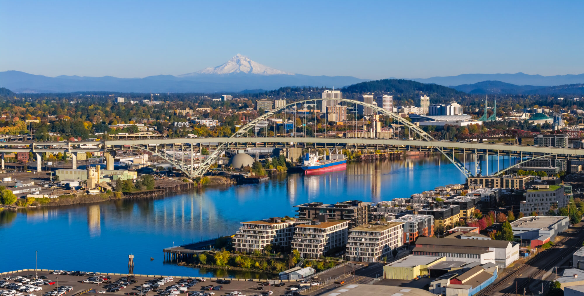 Photo of the city of Portland