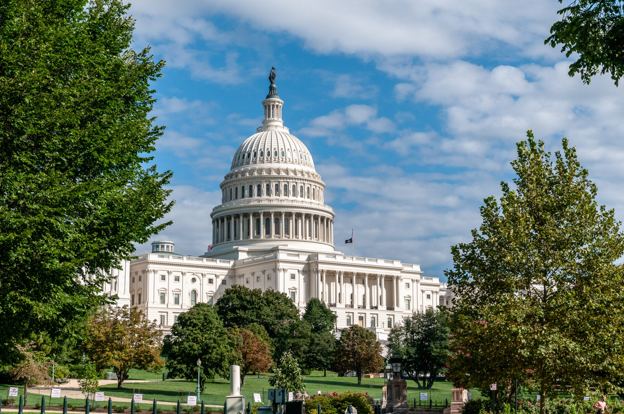 US Capitol Building and west lawn
