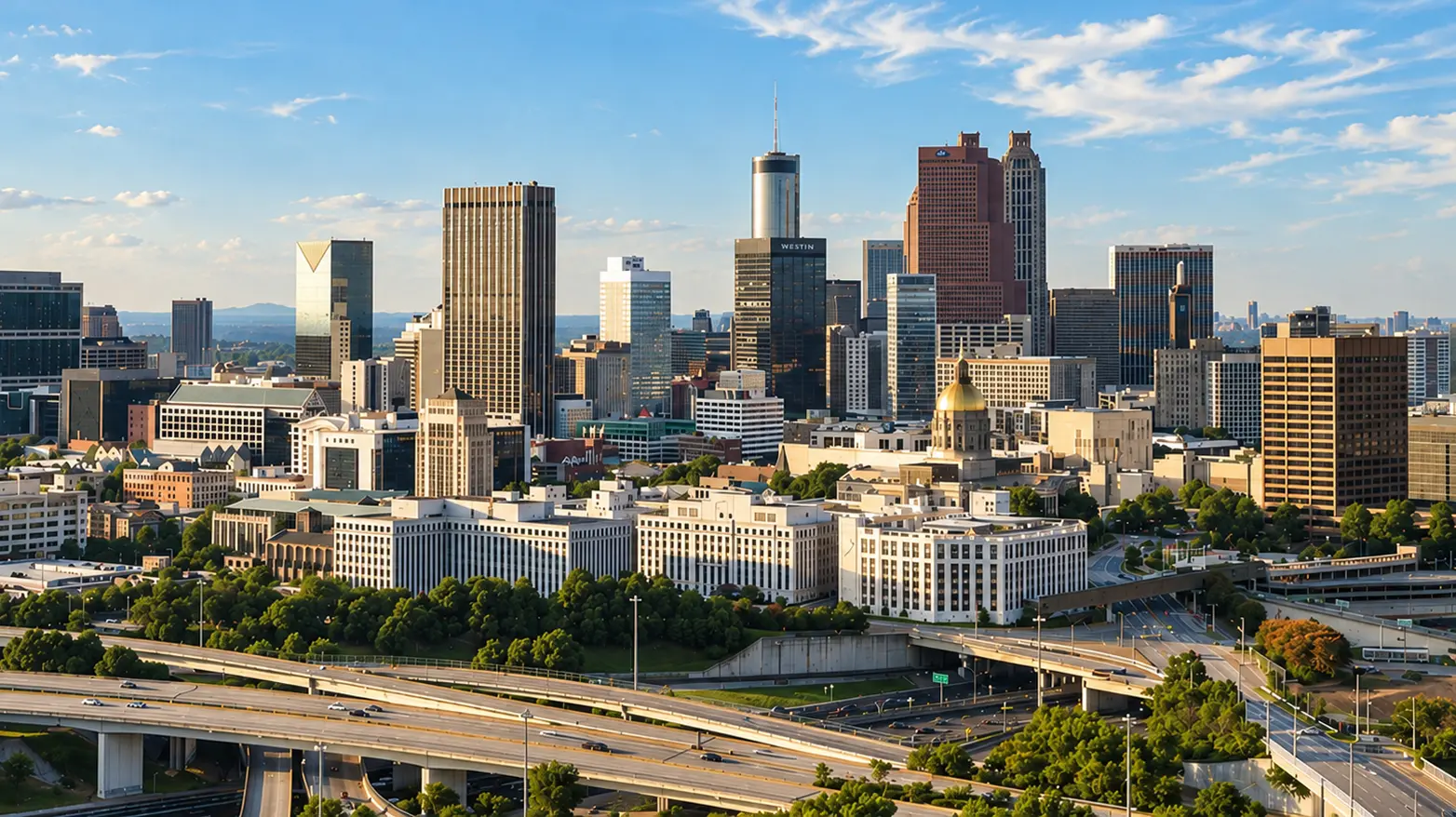 Photo of the city of Atlanta