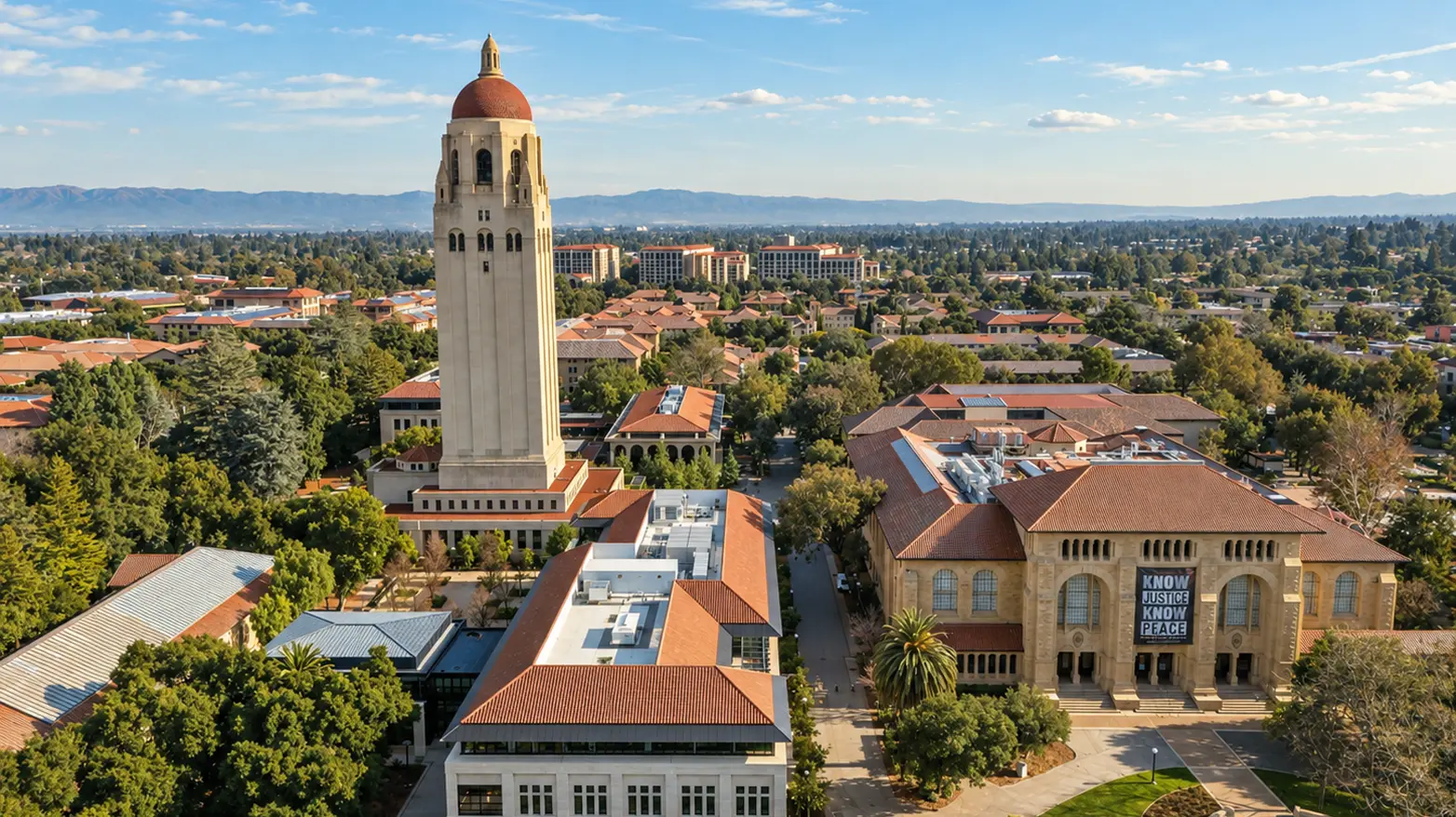 Photo of the city of Palo Alto