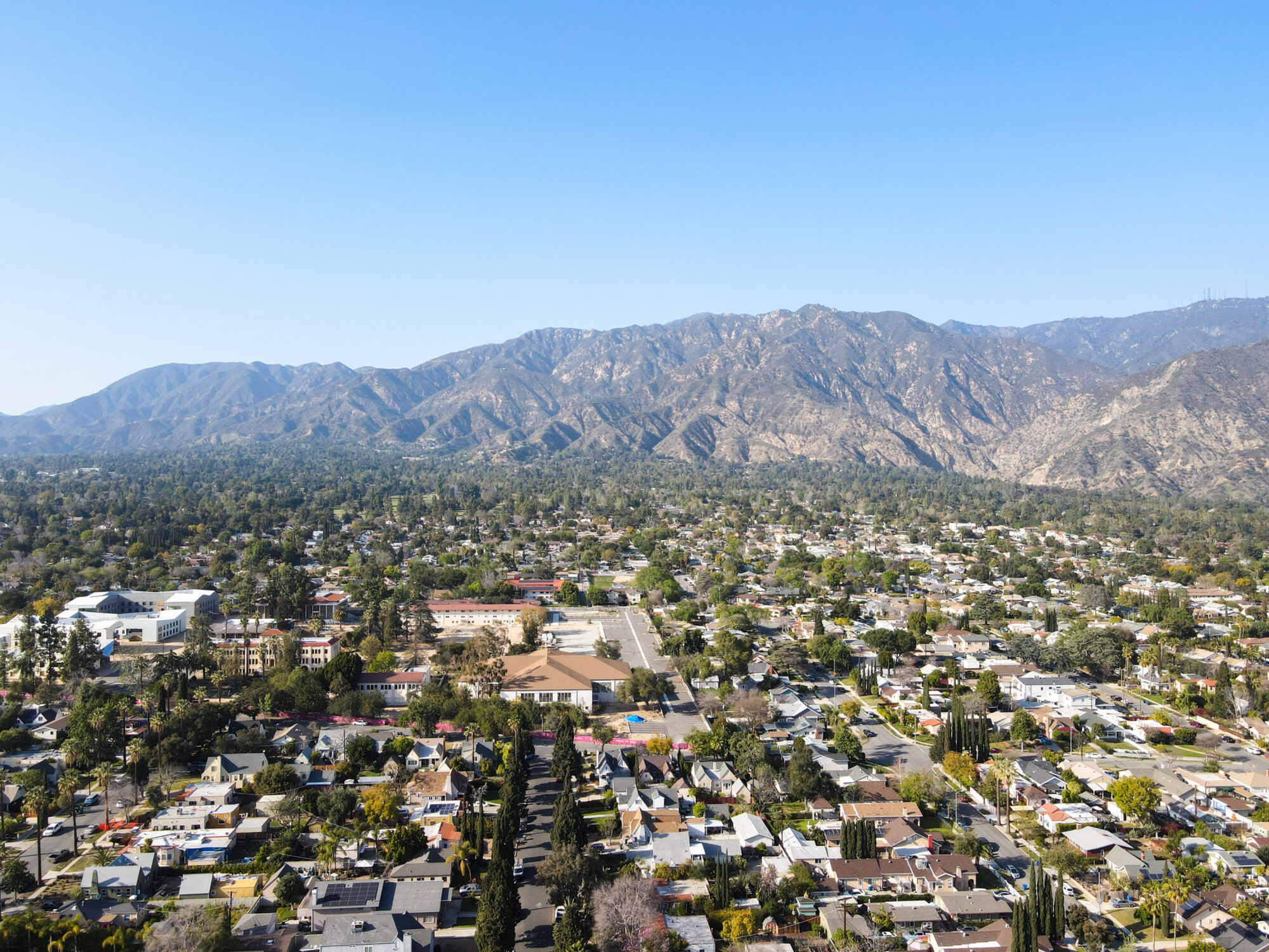 Photo of the city of Pasadena